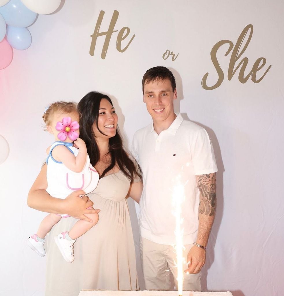 Fiesta gender reveal Louis y Marie Ducruet 