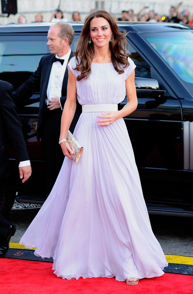 Kate Middleton, princesa de Gales, en los BAFTA Brits To Watch, en Los Angeles, 2011.