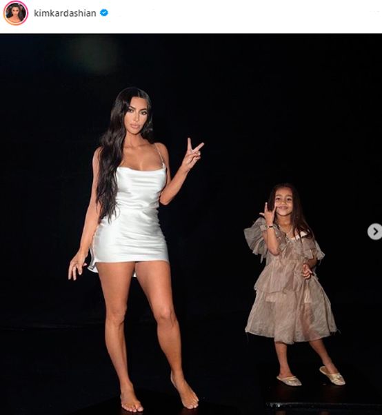 Kim Kardashian y su hija
