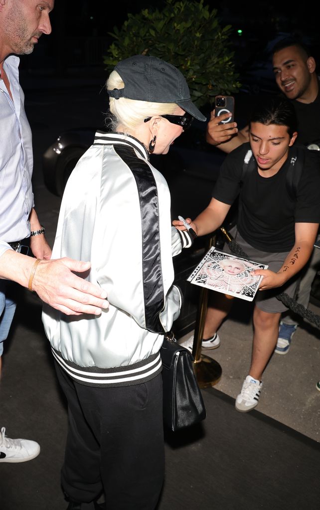 Lady Gaga en Paris el 23 de julio de 2024