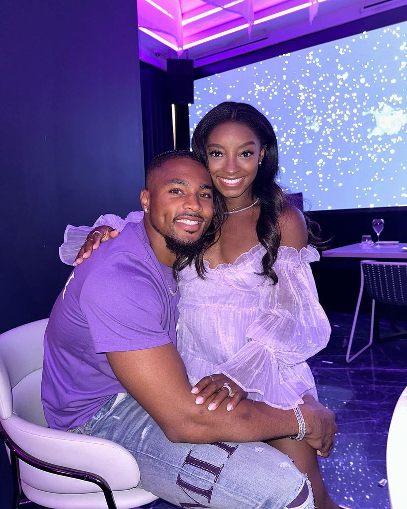 Simone Biles y su esposo, Jonathan Owens