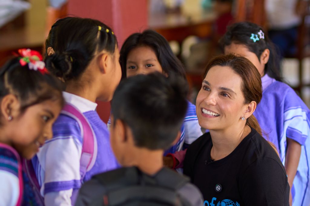 Tania Rincón conductora, presentadora y actriz de televisión mexicana ha colaborado activamente con UNICEF México durante los últimos meses, sumándose a iniciativas de comunicación, sensibilización y movilización en favor de la infancia.