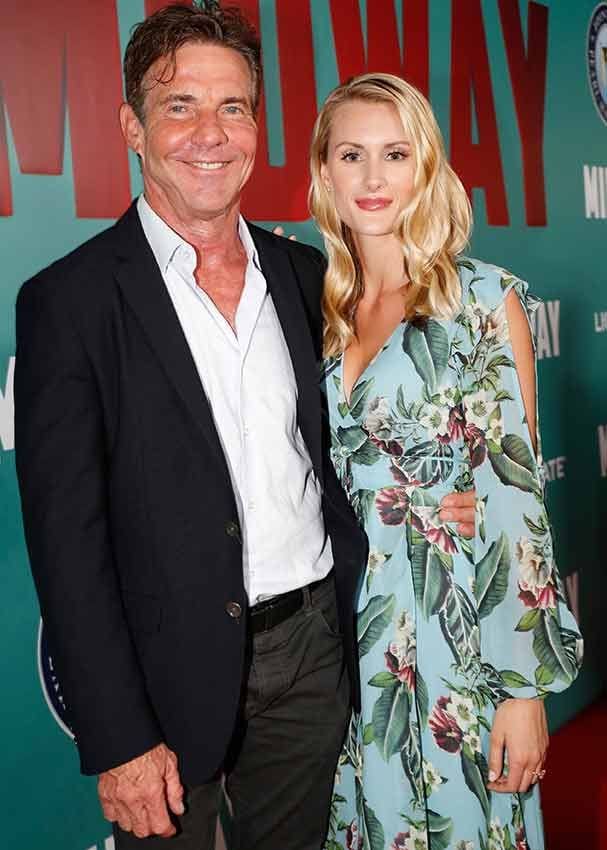 Dennis Quaid y Laura Savoie