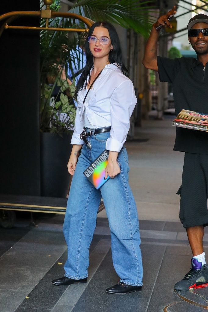 Luego de acaparar titulares, Katy Perry fue vista en las calles de Nueva York.