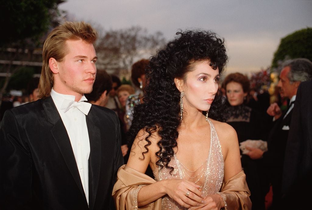  Cher y Val Kilmer fueron pareja entre 1982 y 1984