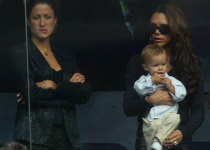 Rebecca Loss y Victoria Beckham 