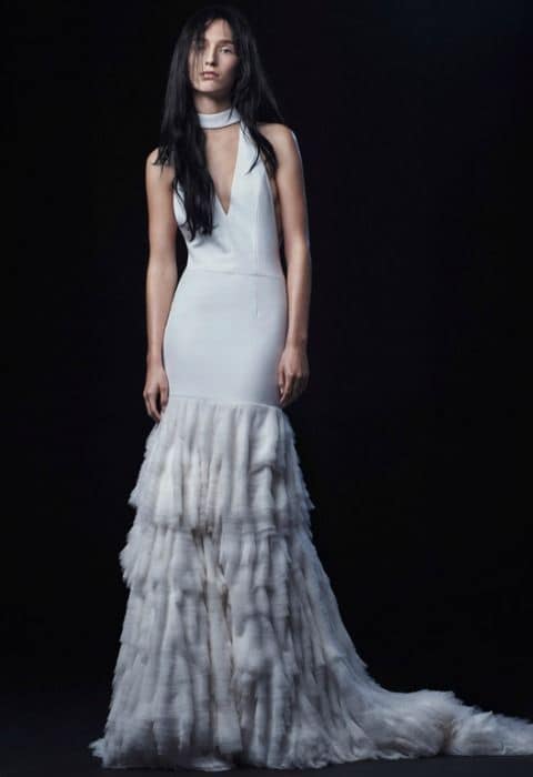 Vera Wang, colección de novia para el otoño 2016.
