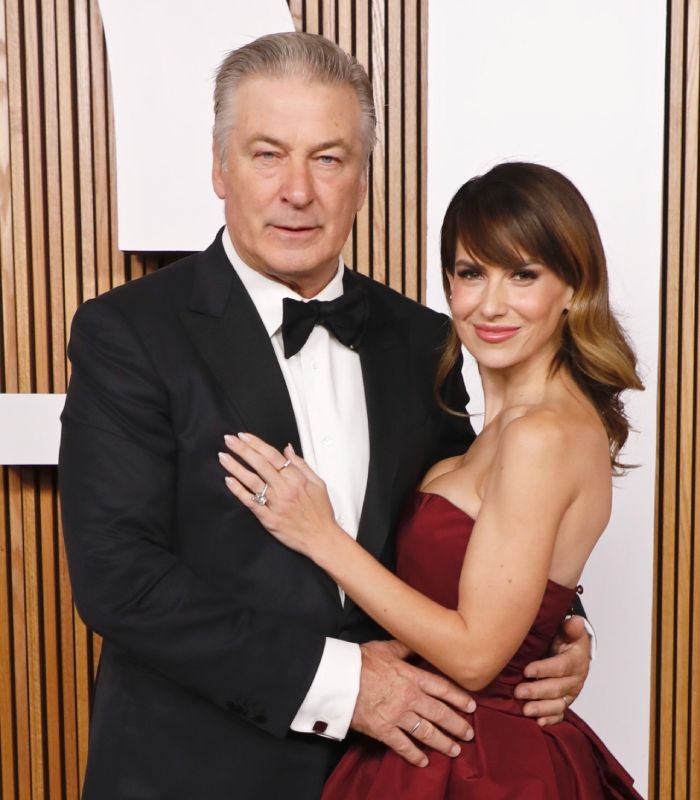 Alec Baldwin y su esposa