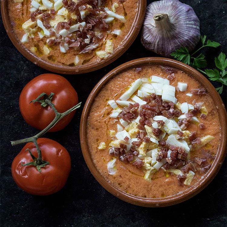 Salmorejo sin pan