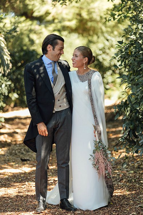 vestido novia elegante Diego Estrada