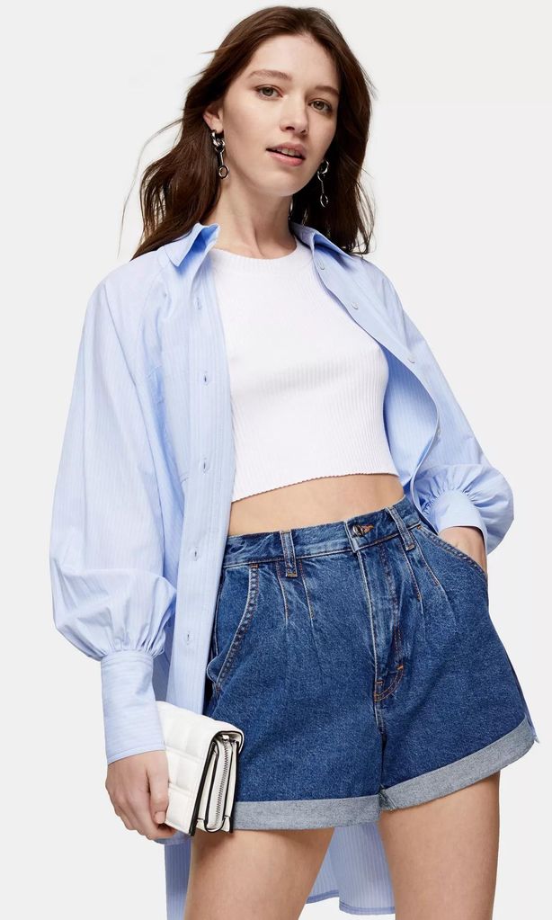 los shorts de denim son pr cticos