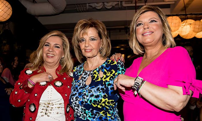 María Teresa Campos y sus hijas Terelu y Carmen