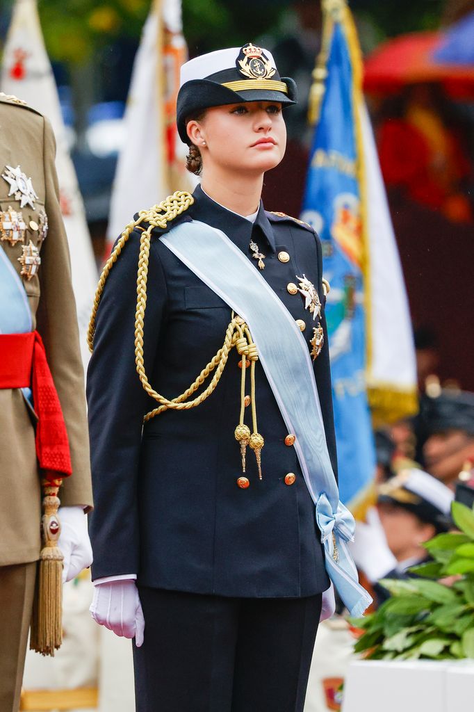 Princesa Leonor  Día Hispanidad 2024
