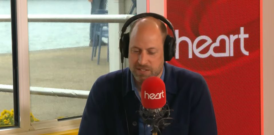 El príncipe William hizo su propia confesión sobre mermelada en Heart FM