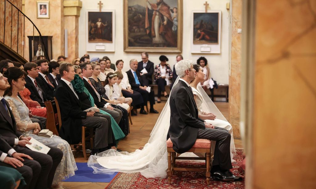 HOLA4110 BODA ALEXANDRA DE LUXEMBURGO Y NICOLAS BAGORY