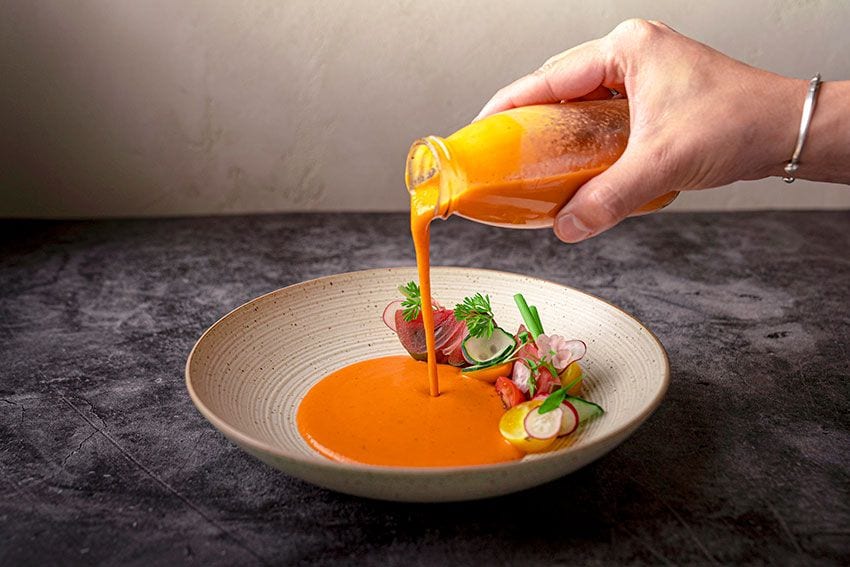 Gastronomía del restaurante Justa y Rufina de Sevilla