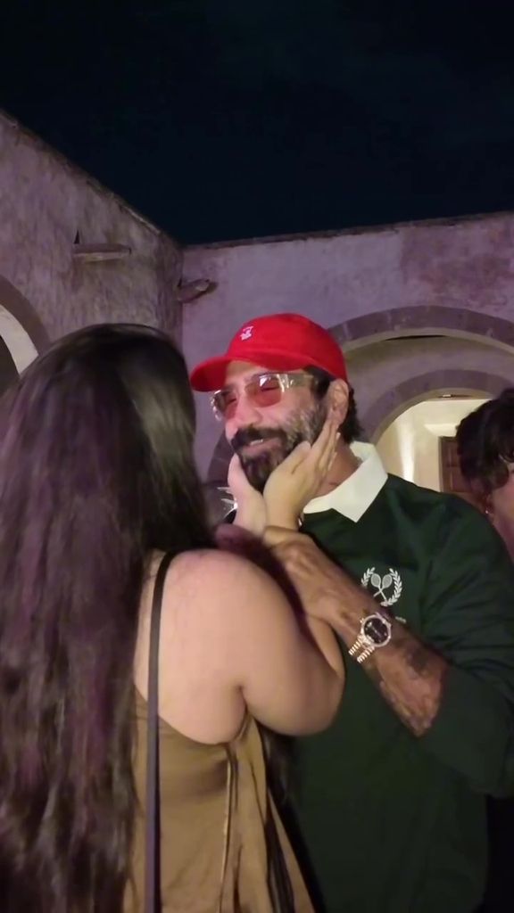 Camila Fernández y su padre, Alejandro, protagonizaron un momento muy emotivo.