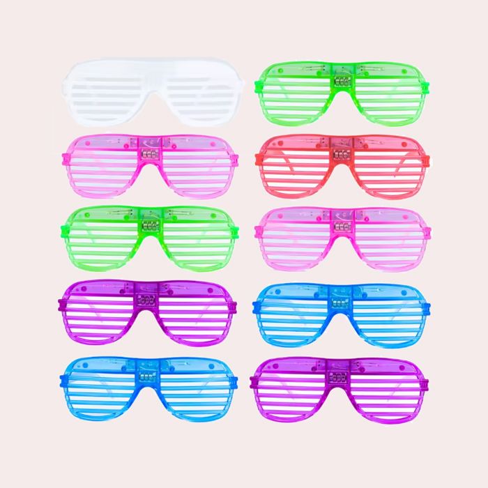 Gafas Led que brillan en la oscuridad