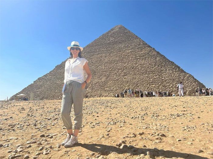 Christian Gálvez en Egipto