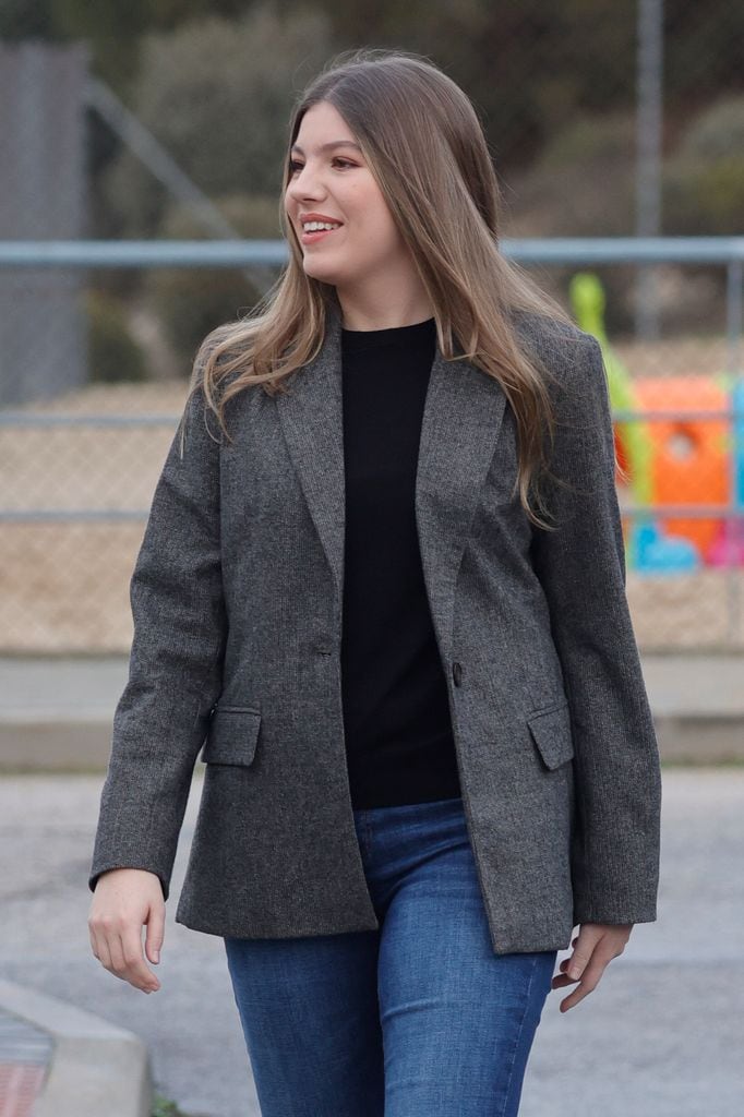 La infanta Sofía en un acto de la ONCE