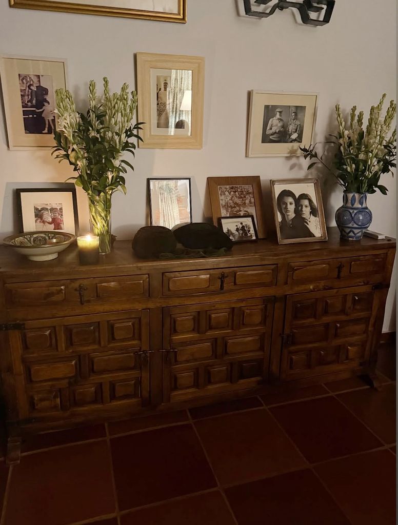 Lourdes Montes comparte un precioso rincón lleno de recuerdos