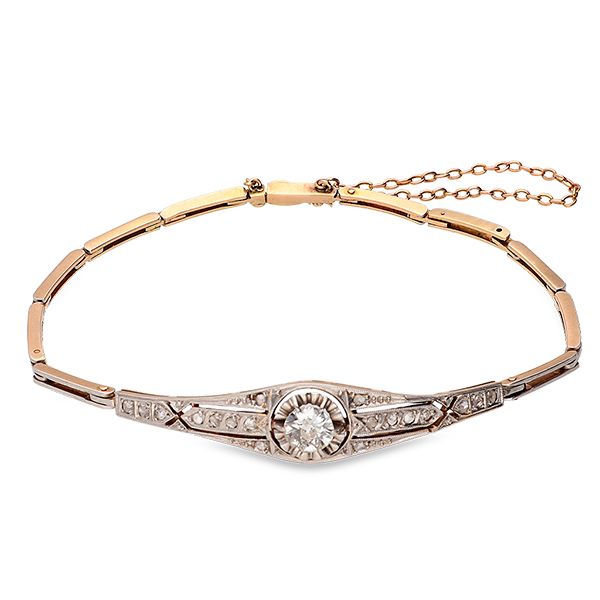 Pulsera vintage antigua de Moon Diamonds Madrid
