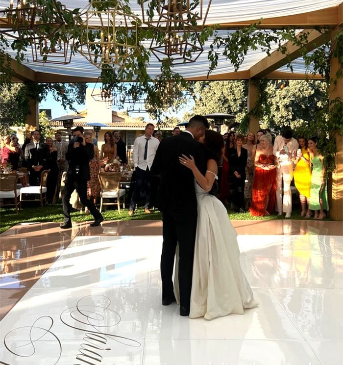 Boda de Sarah Hyland y Wells Adams