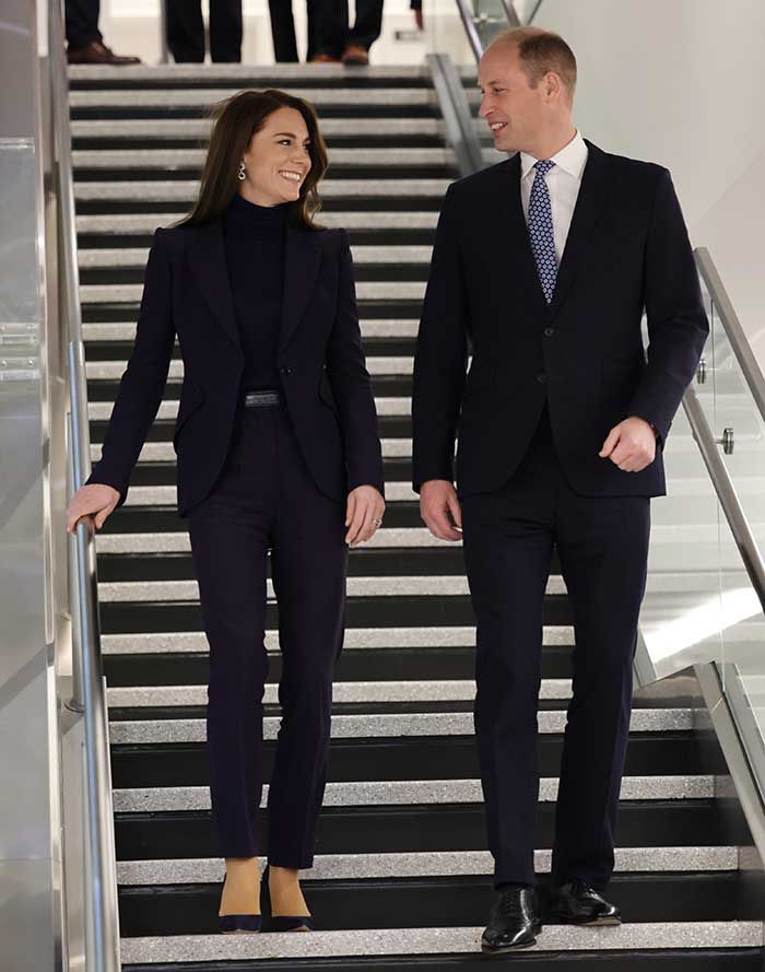 Kate y William llegada 