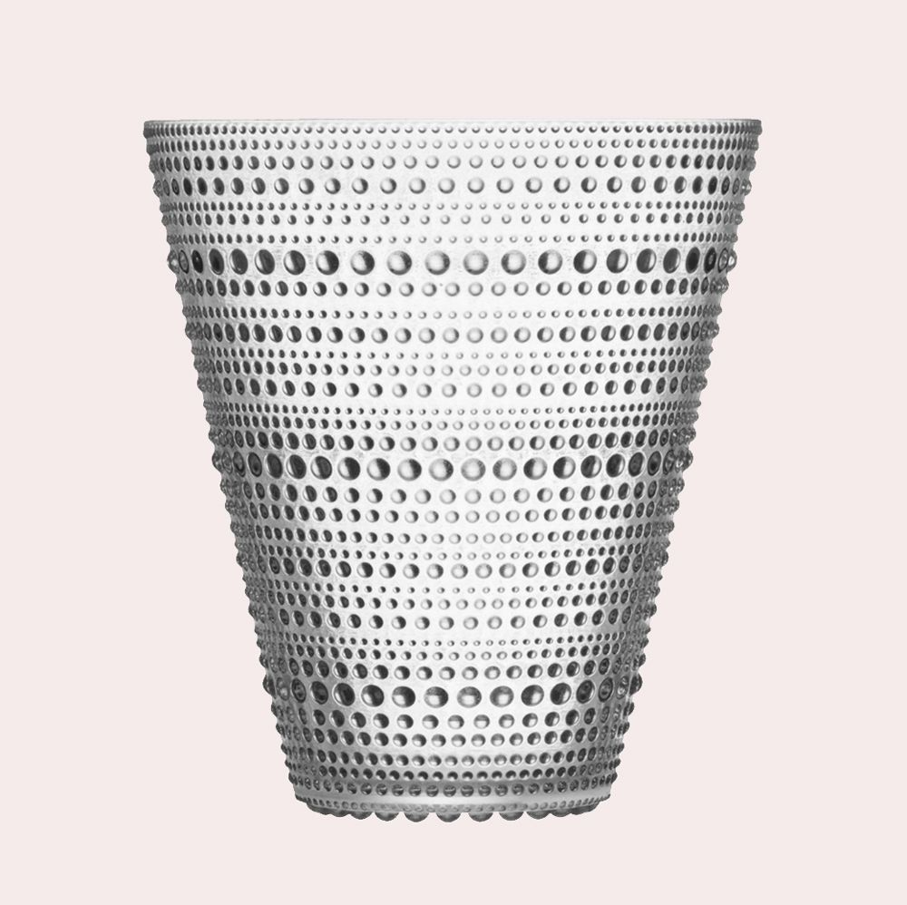 Jarrón Kastehelmi Iittala Transparente