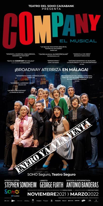 Antonio Banderas y el musical 'Company'