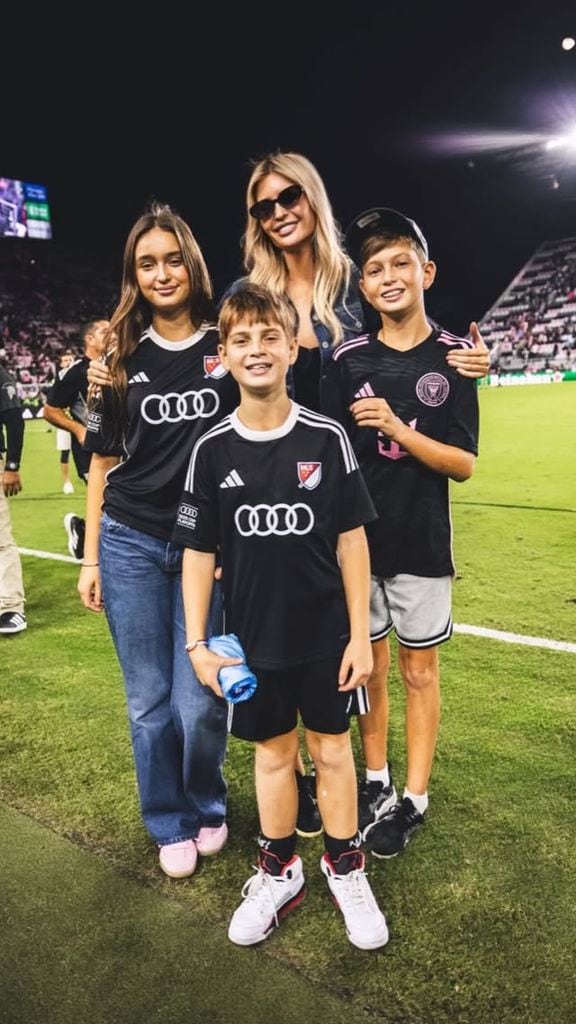 Ivanka Trump la pasó myu bien con sus hijos en el juego del Inter Miami.