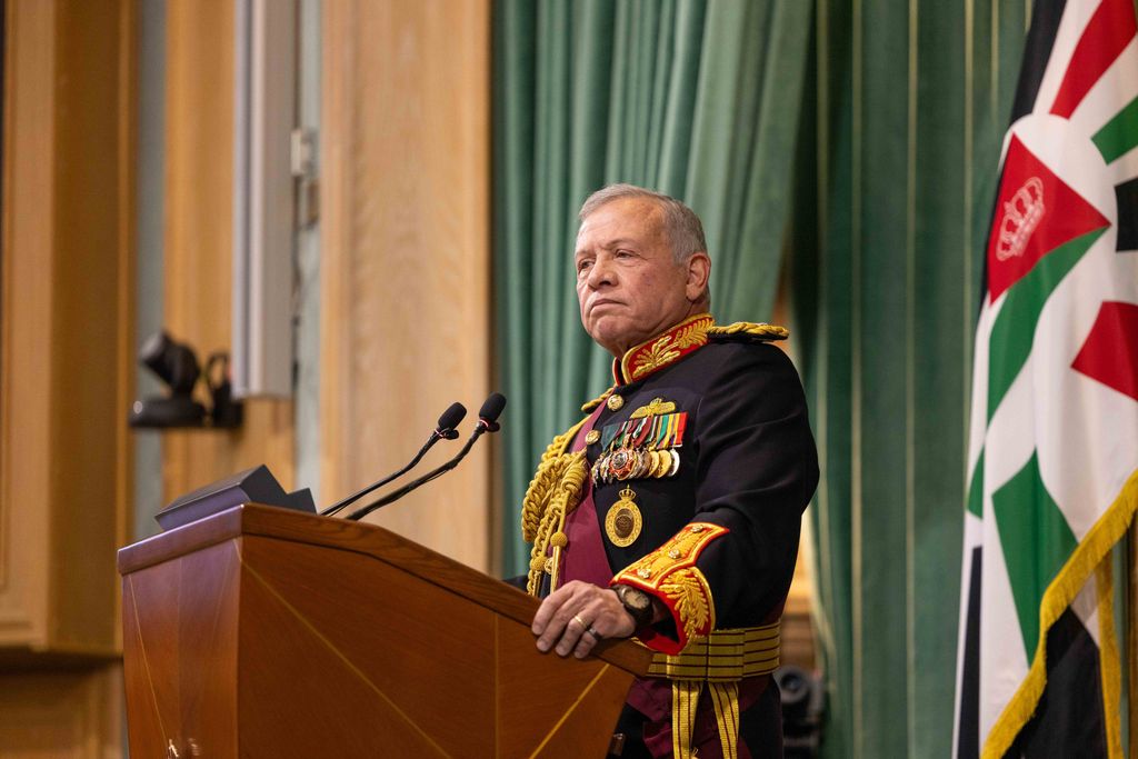 La inauguración de Su Majestad el Rey Abdullah II de la segunda sesión ordinaria del 20.º Parlamento