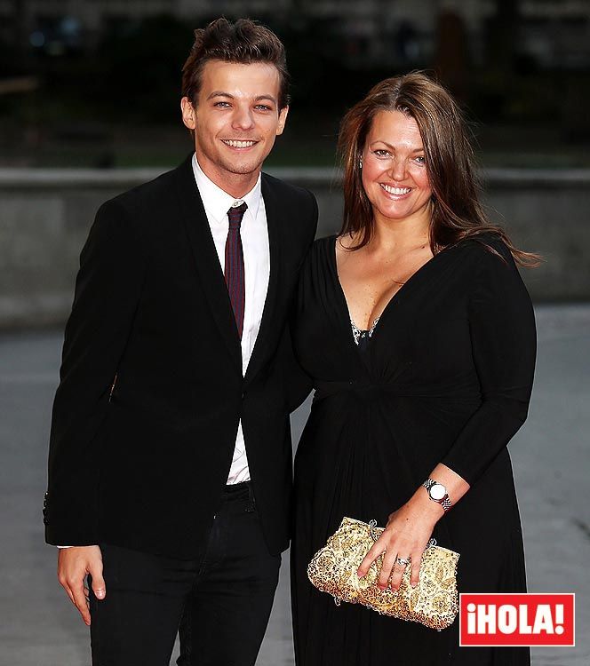 Louis Tomlinson y su madre