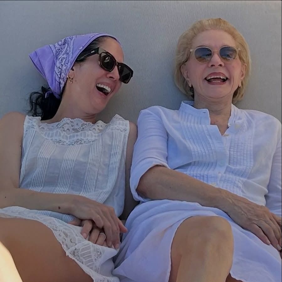 Carolina Herrera y su hija, Patricia Lansing