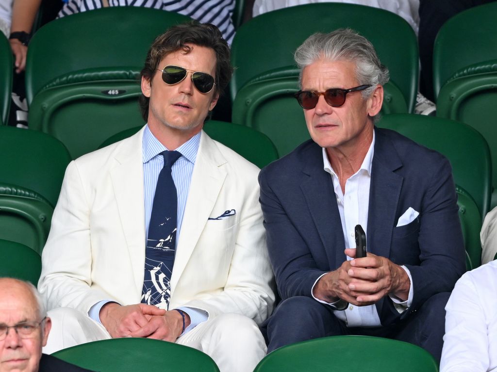 Matt Bomer con su esposo Simon Halls.