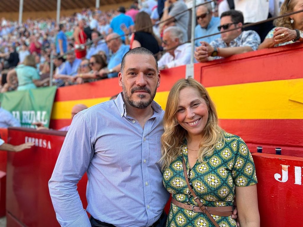 Luis Jesús Esteban durante un espectáculo de toros