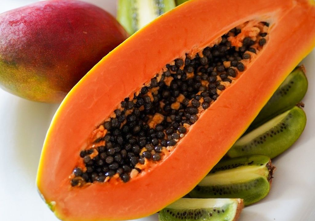 Mango, papaya y kiwi, tres de las frutas favoritas del cantante para sus desayunos.