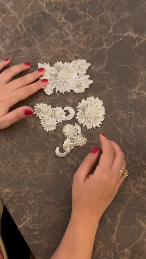 El vestido de novia de la diseñadora Paloma Reguillo