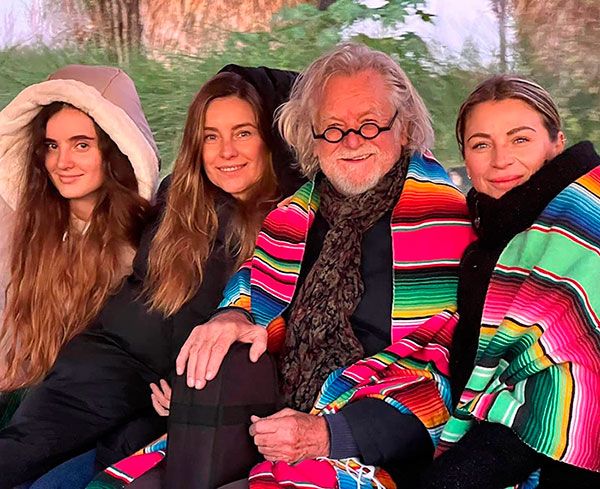 Dominika Paleta y su familia 