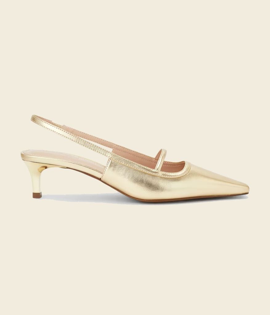 Slingbacks doradas de Tintoretto a la venta en El Corte Inglés
