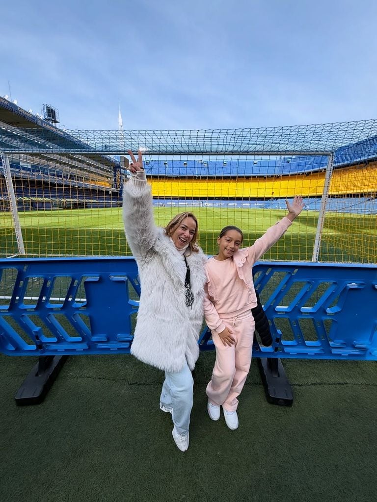 Adamari estaba feliz por compartir esta pasión con su hija, Alaïa
