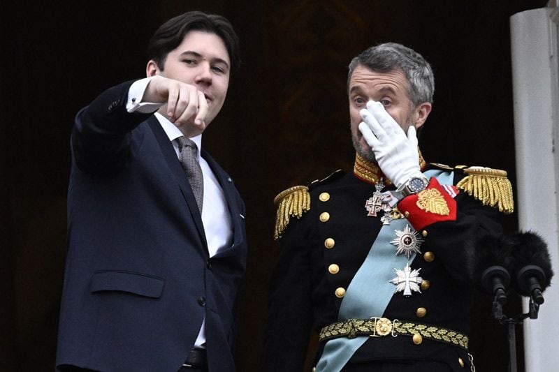 Federico y Christian de Dinamarca