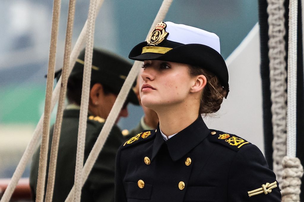 Princesa Leonor en Valparaiso