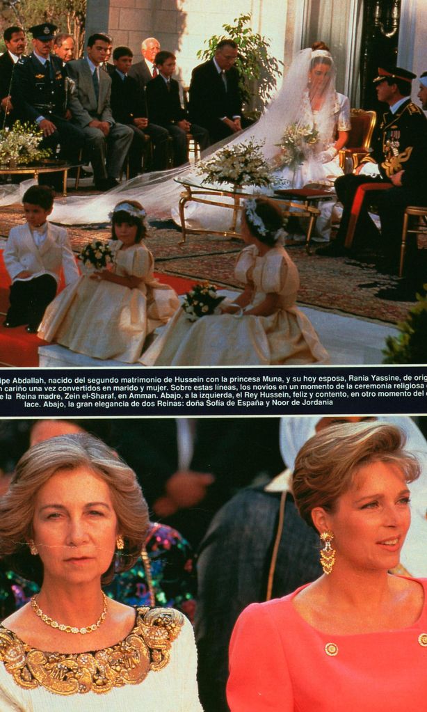 BODA RANIA DE JORDANIA Y REY ABDALÁ