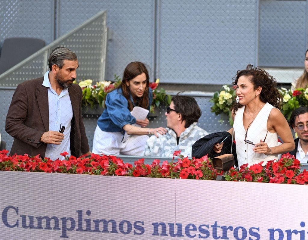 Toni Acosta en el Mutua Madrid Open