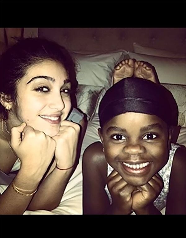 Mercy James y Lourdes Leon, las hijas de Madonna