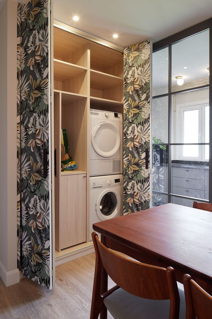 Zona de lavado de una casa. 