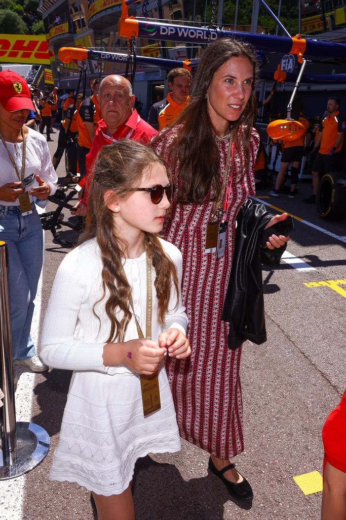 Tatiana Santo Domingo y su hija India Casiraghi Tatiana Santo Domingo y su hija India Casiraghi 