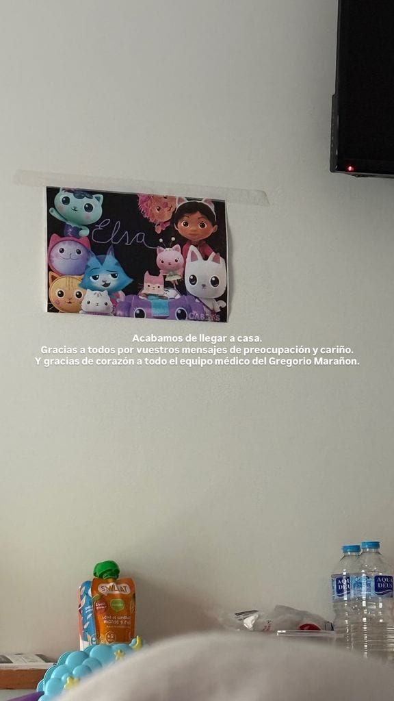 Ingresan en el hspital a la hija de Jaime Astrain y Lidia Torrent