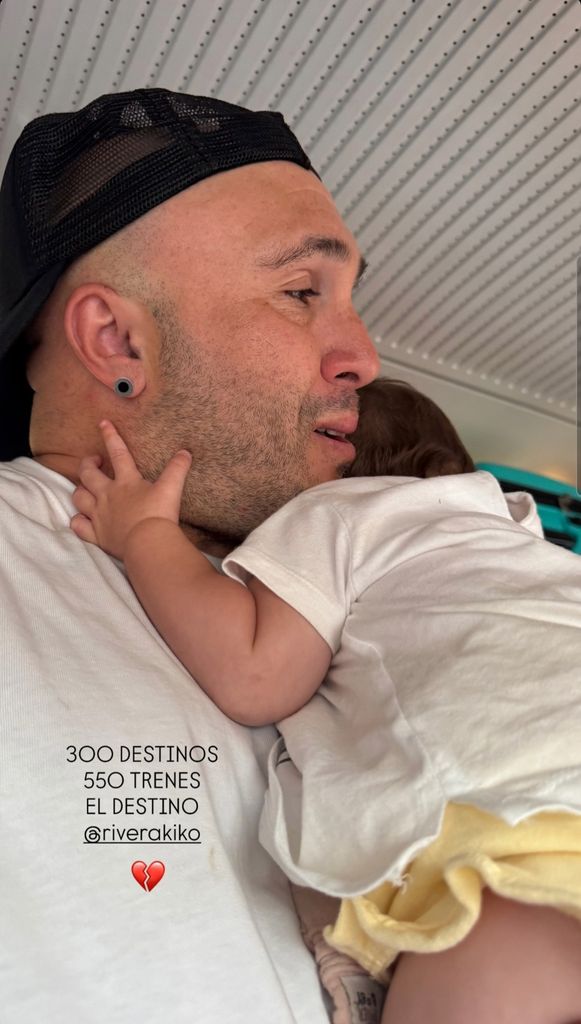 Kiko Rivera con la hija de Anabel Pantoja